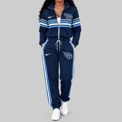 Tennessee Titans | NFL Chest Stripe Windbreaker Set TD