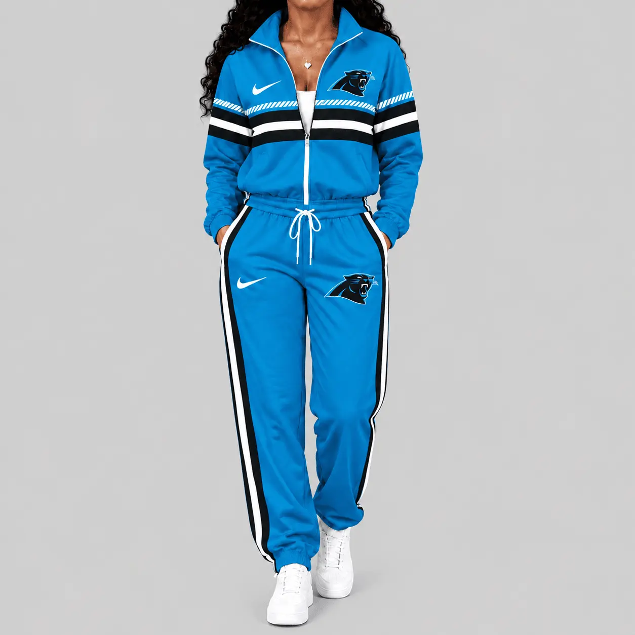 Carolina Panthers | NFL Chest Stripe Windbreaker Set TD