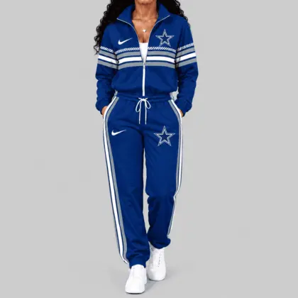 Dallas Cowboys | NFL Chest Stripe Windbreaker Set TD