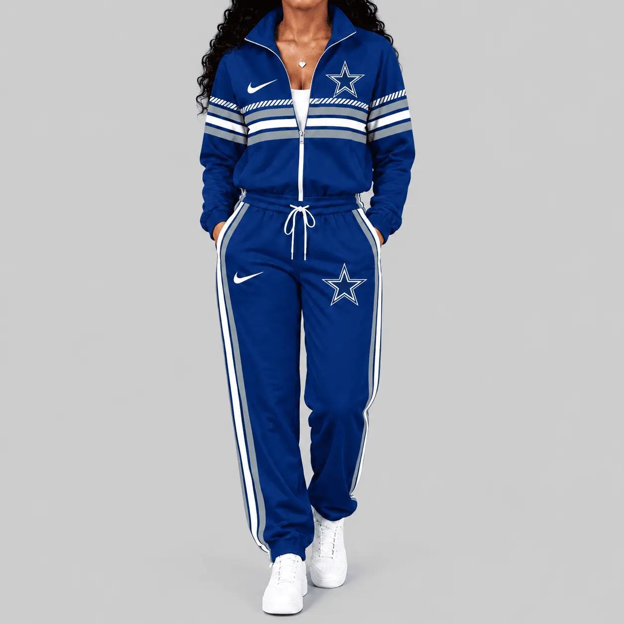 Dallas Cowboys | NFL Chest Stripe Windbreaker Set TD