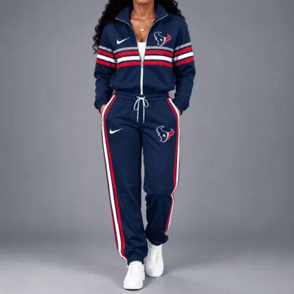 Houston Texans | NFL Chest Stripe Windbreaker Set TD