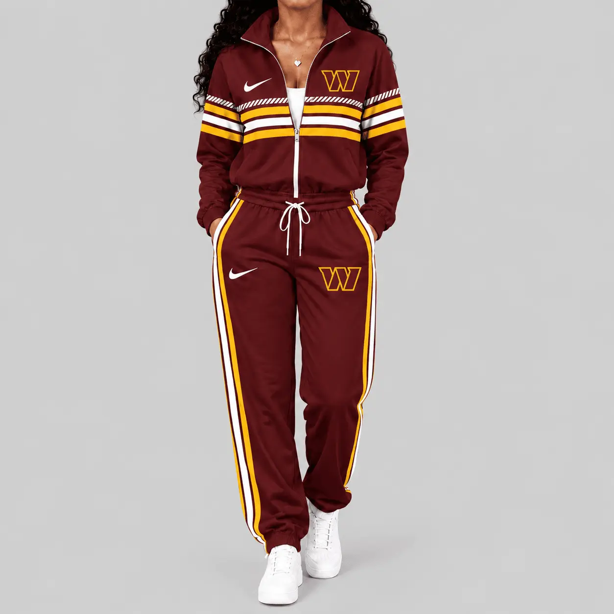 Washington Commanders | NFL Chest Stripe Windbreaker Set TD
