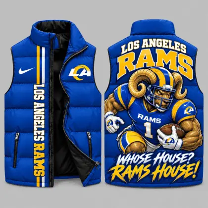 Los Angeles Rams | NFL Charging Mascot Puffer Vest TD
