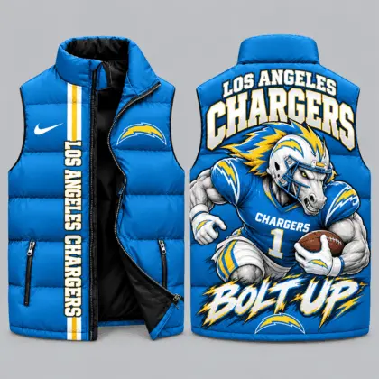 Los Angeles Chargers | NFL Charging Mascot Puffer Vest TD