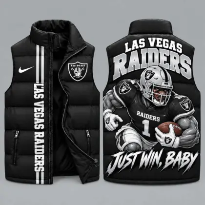 Las Vegas Raiders | NFL Charging Mascot Puffer Vest TD