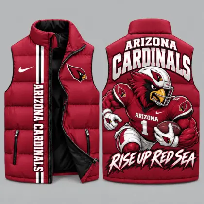 Arizona Cardinals | NFL Charging Mascot Puffer Vest TD