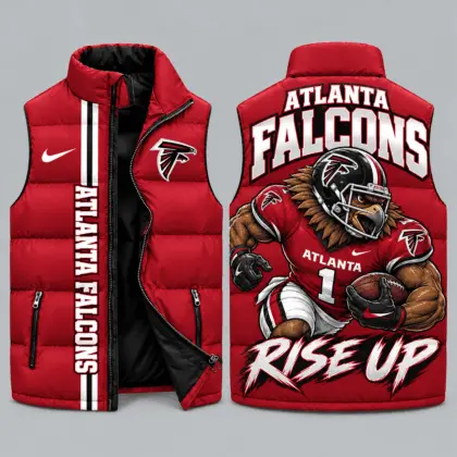 Atlanta Falcons | NFL Charging Mascot Puffer Vest TD