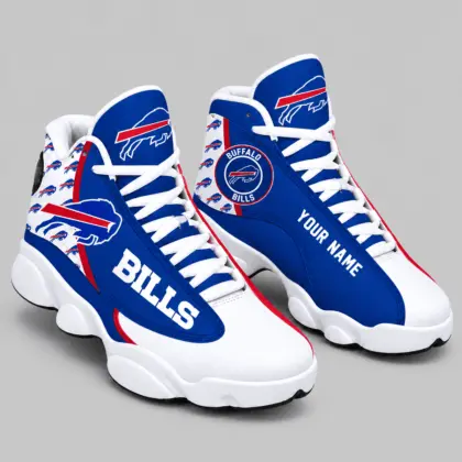Buffalo Bills | NFL Custom Name High Top Sneakers TD
