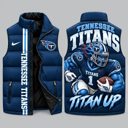 Tennessee Titans | NFL Charging Mascot Puffer Vest TD