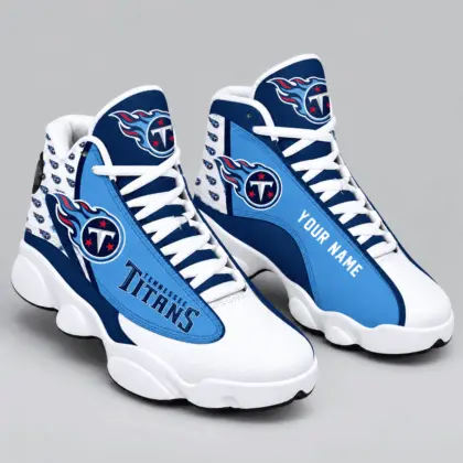 Tennessee Titans | NFL Custom Name High Top Sneakers TD