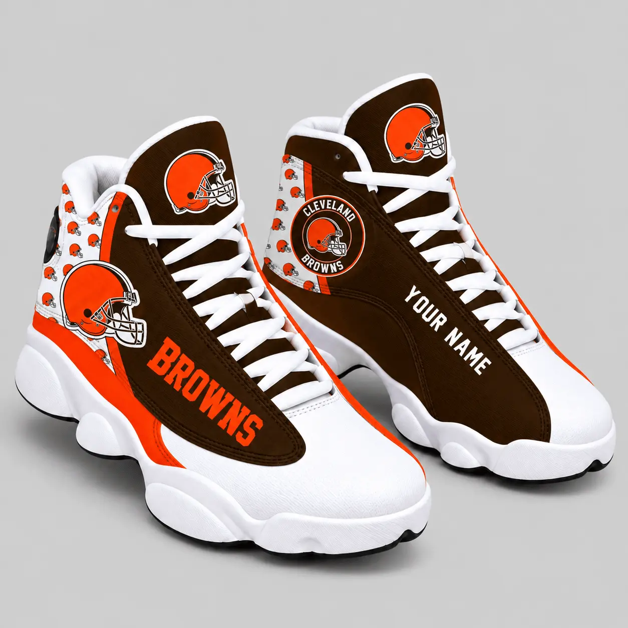 Cleveland Browns | NFL Custom Name High Top Sneakers TD