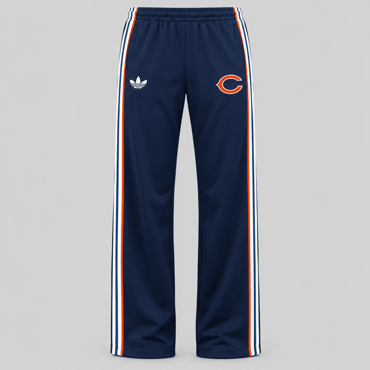 Chicago Bears | NFL Raglan Quarter Zip Wide Leg Set TD - Image 3