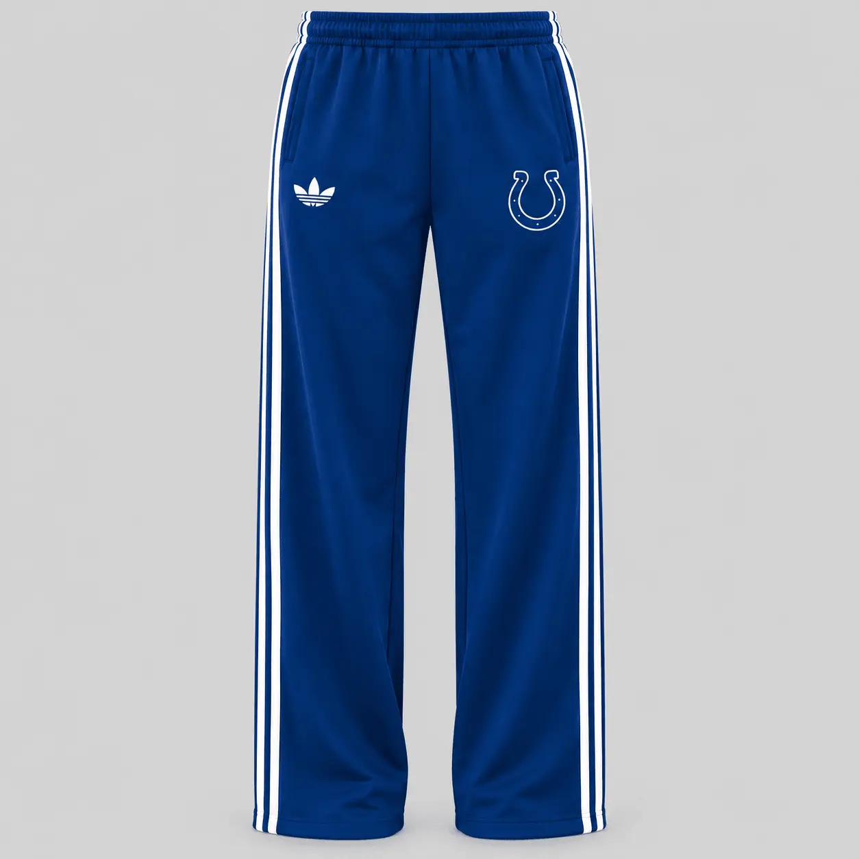 Indianapolis Colts | NFL Raglan Quarter Zip Wide Leg Set TD - Image 3