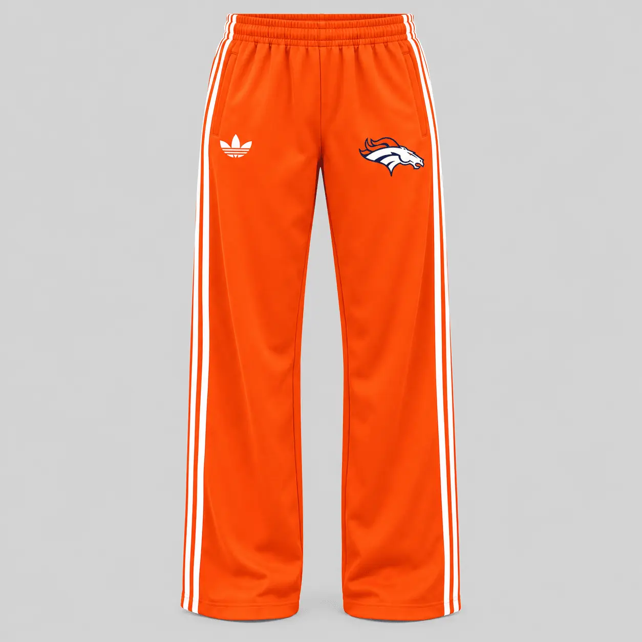 Denver Broncos | NFL Raglan Quarter Zip Wide Leg Set TD - Image 3