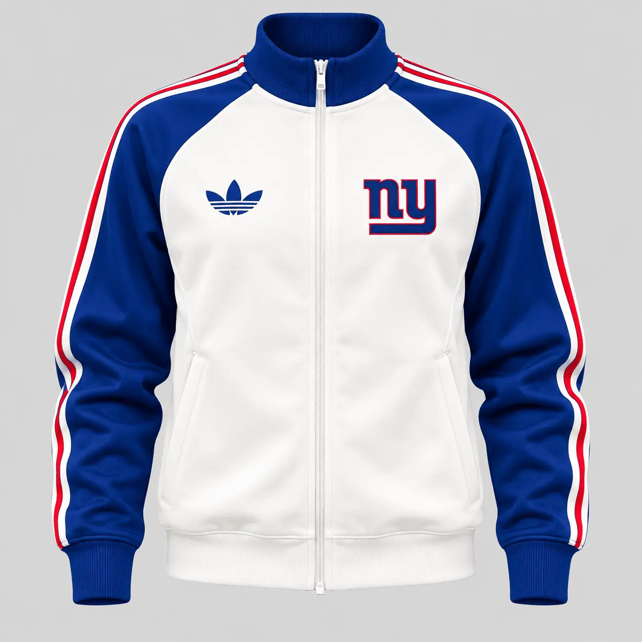 New York Giants | NFL Retro Track Jacket Pants Set TD - Image 2