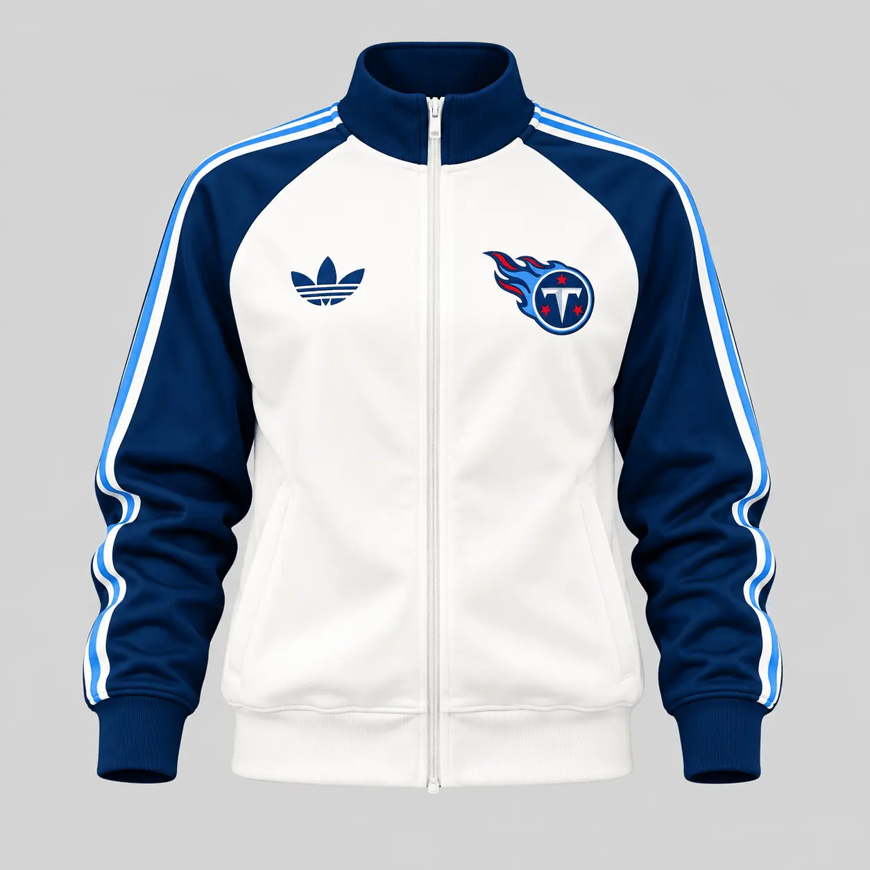 Tennessee Titans | NFL Retro Track Jacket Pants Set TD - Image 2