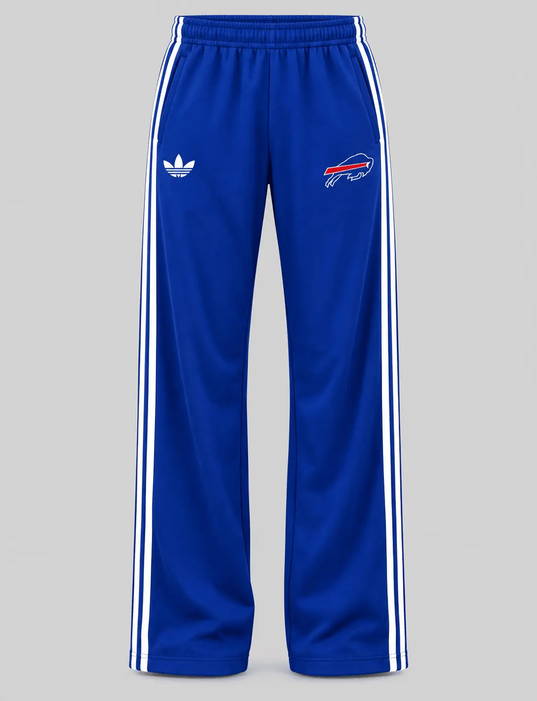 Buffalo Bills | NFL Raglan Quarter Zip Wide Leg Set TD - Image 3