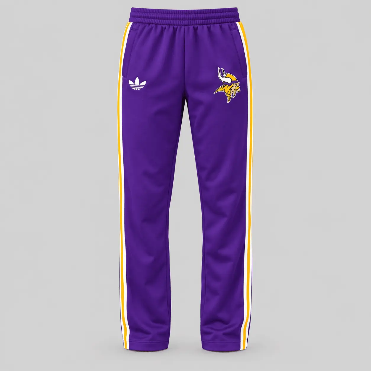 Minnesota Vikings | NFL Retro Track Jacket Pants Set TD - Image 3