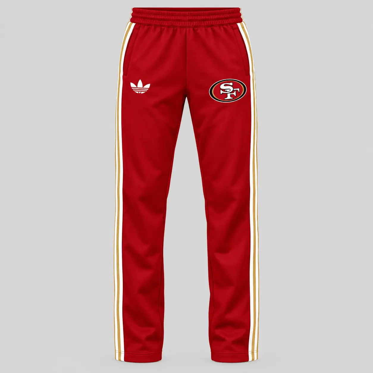 San Francisco 49ers | NFL Retro Track Jacket Pants Set TD - Image 3