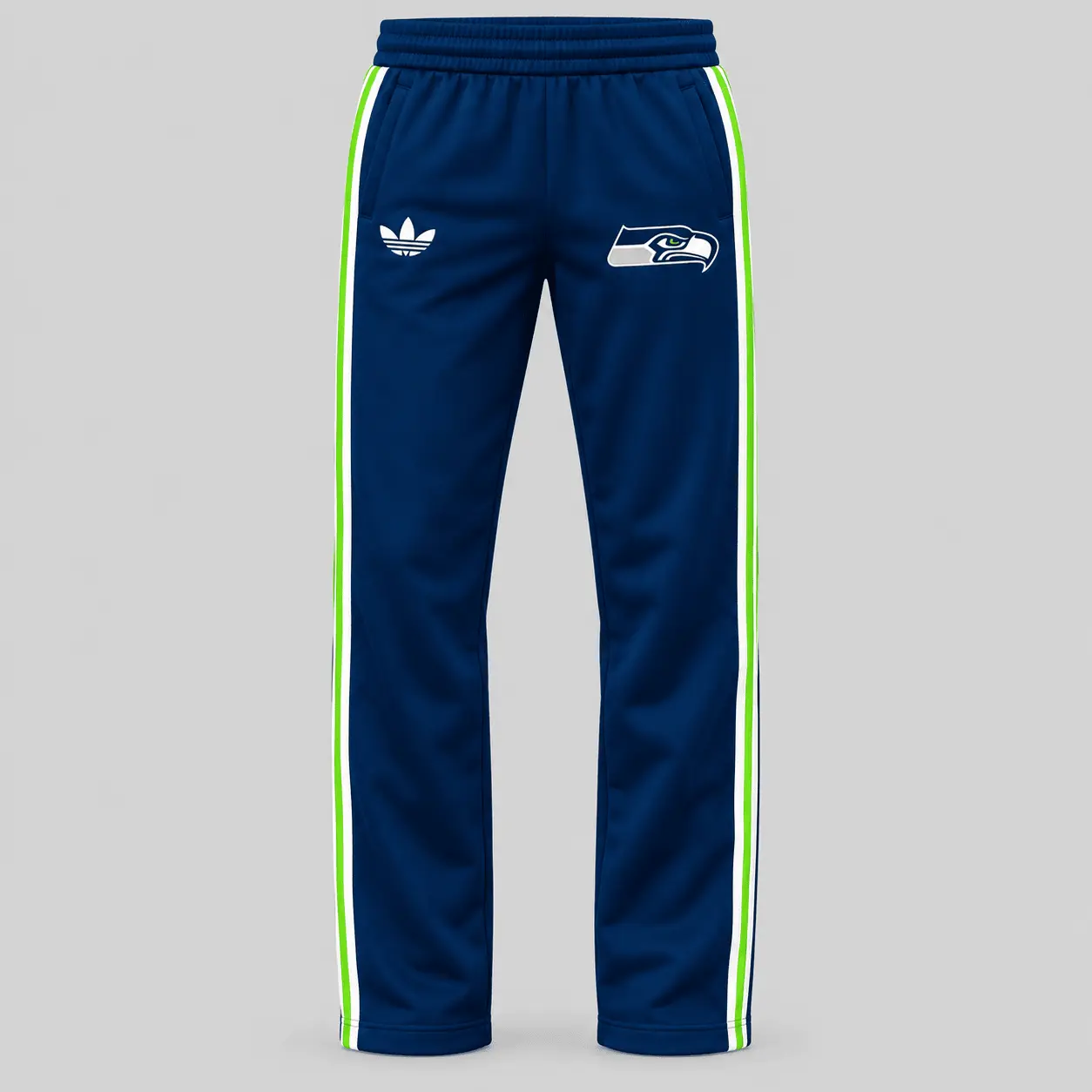 Seattle Seahawks | NFL Retro Track Jacket Pants Set TD - Image 3