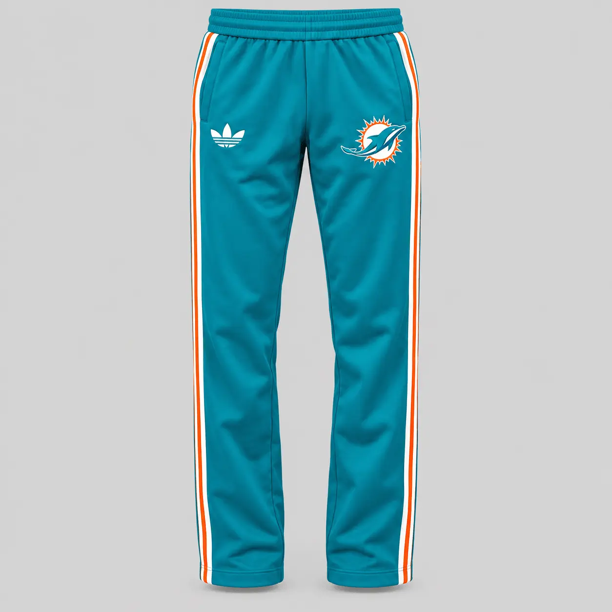 Miami Dolphins | NFL Retro Track Jacket Pants Set TD - Image 3