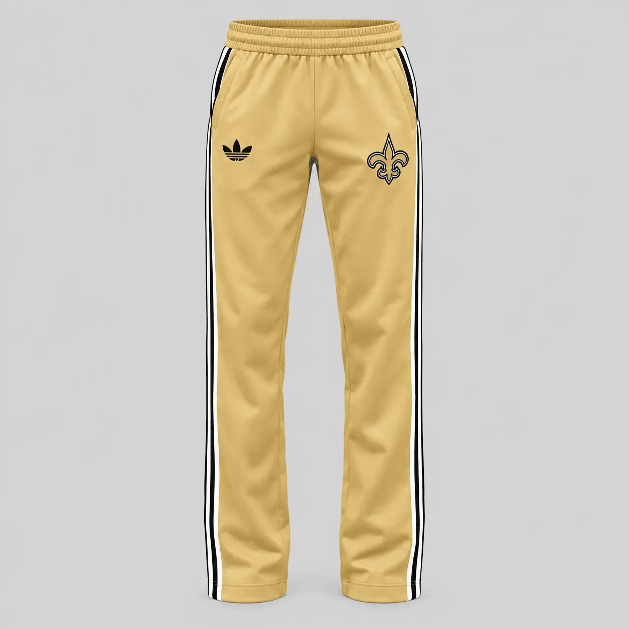 New Orleans Saints | NFL Retro Track Jacket Pants Set TD - Image 3