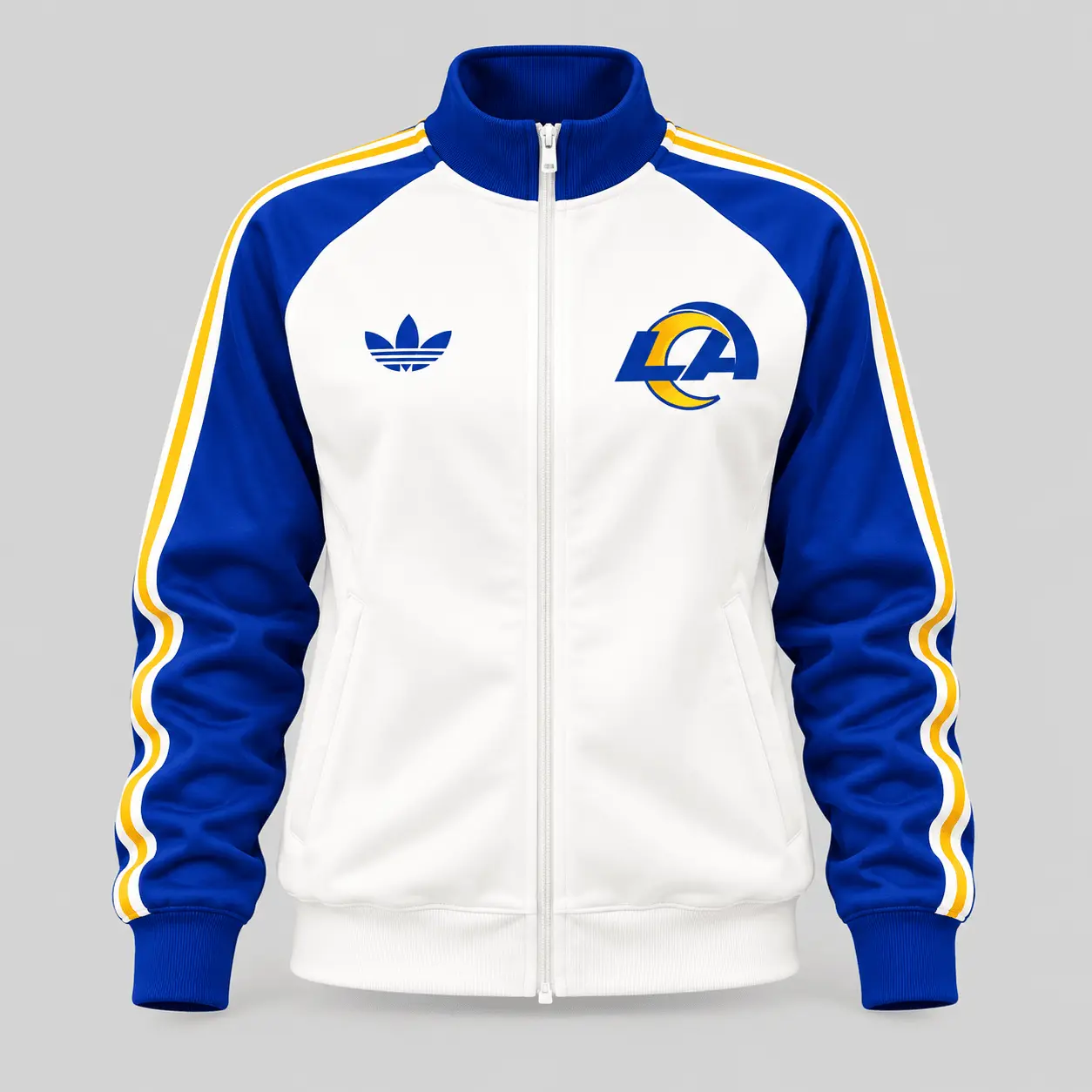 Los Angeles Rams | NFL Retro Track Jacket Pants Set TD - Image 2