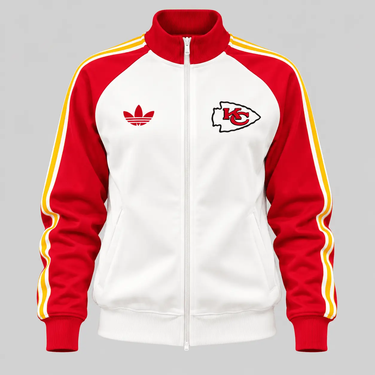 Kansas City Chiefs | NFL Retro Track Jacket Pants Set TD - Image 2