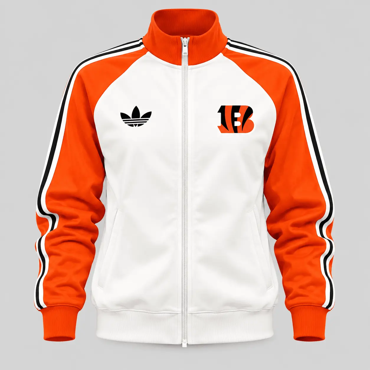 Cincinnati Bengals | NFL Retro Track Jacket Pants Set TD - Image 2