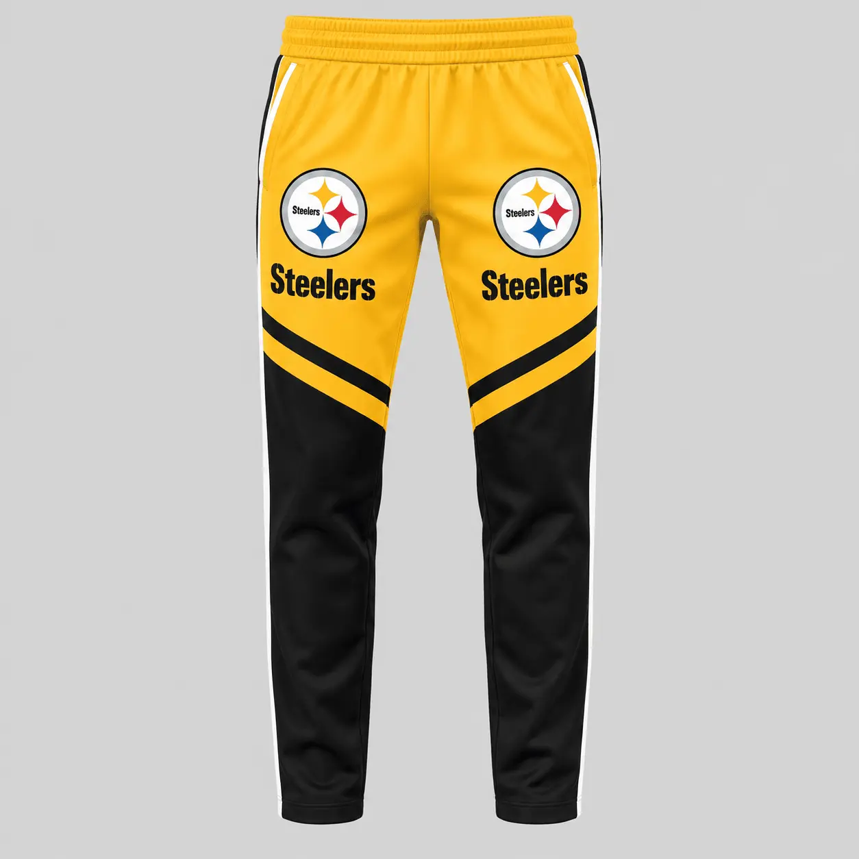 Pittsburgh Steelers | NFL Color Block Track Jacket Jogger Set TD - Image 3