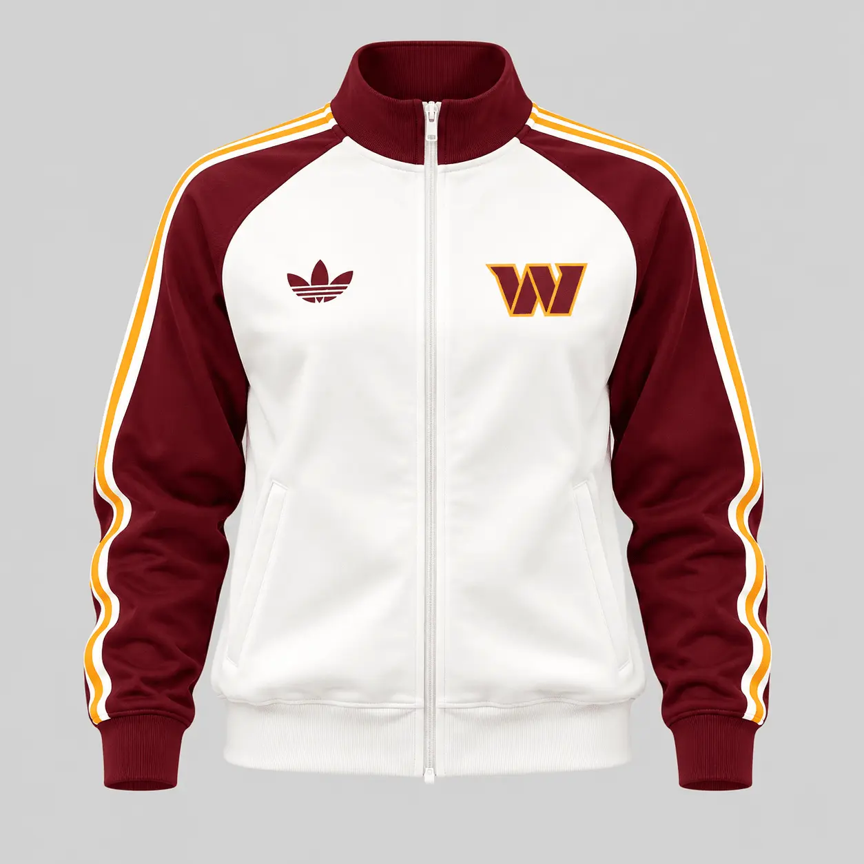 Washington Commanders | NFL Retro Track Jacket Pants Set TD - Image 2