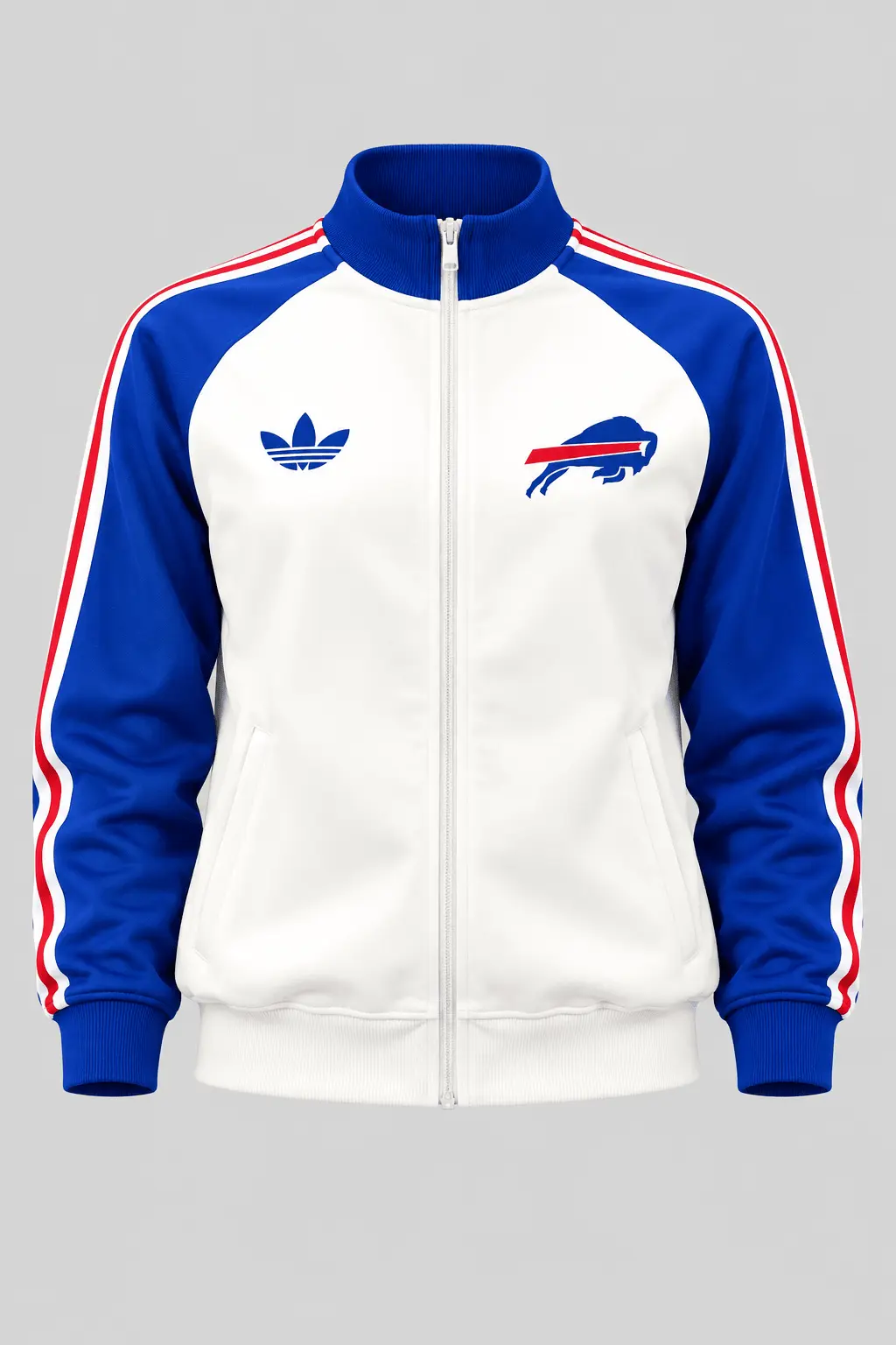 Buffalo Bills | NFL Retro Track Jacket Pants Set TD - Image 2