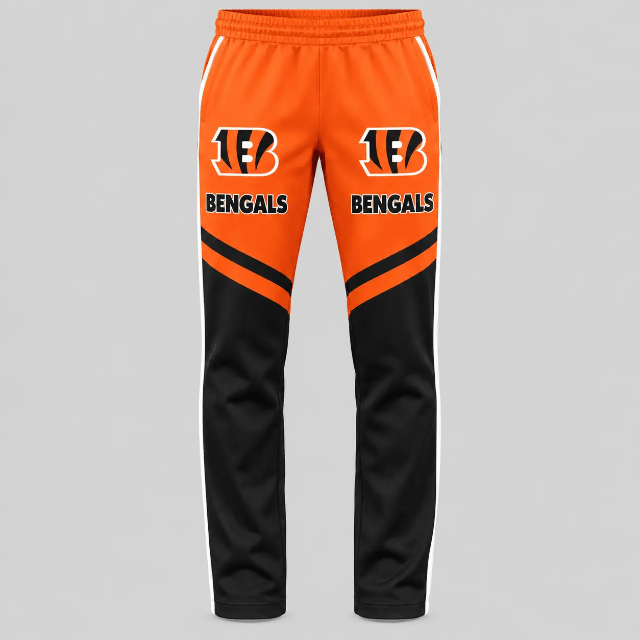 Cincinnati Bengals | NFL Color Block Track Jacket Jogger Set TD - Image 3