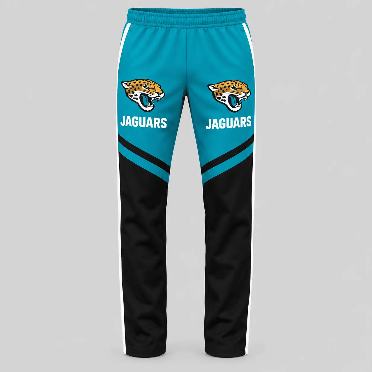 Jacksonville Jaguars | NFL Color Block Track Jacket Jogger Set TD - Image 3