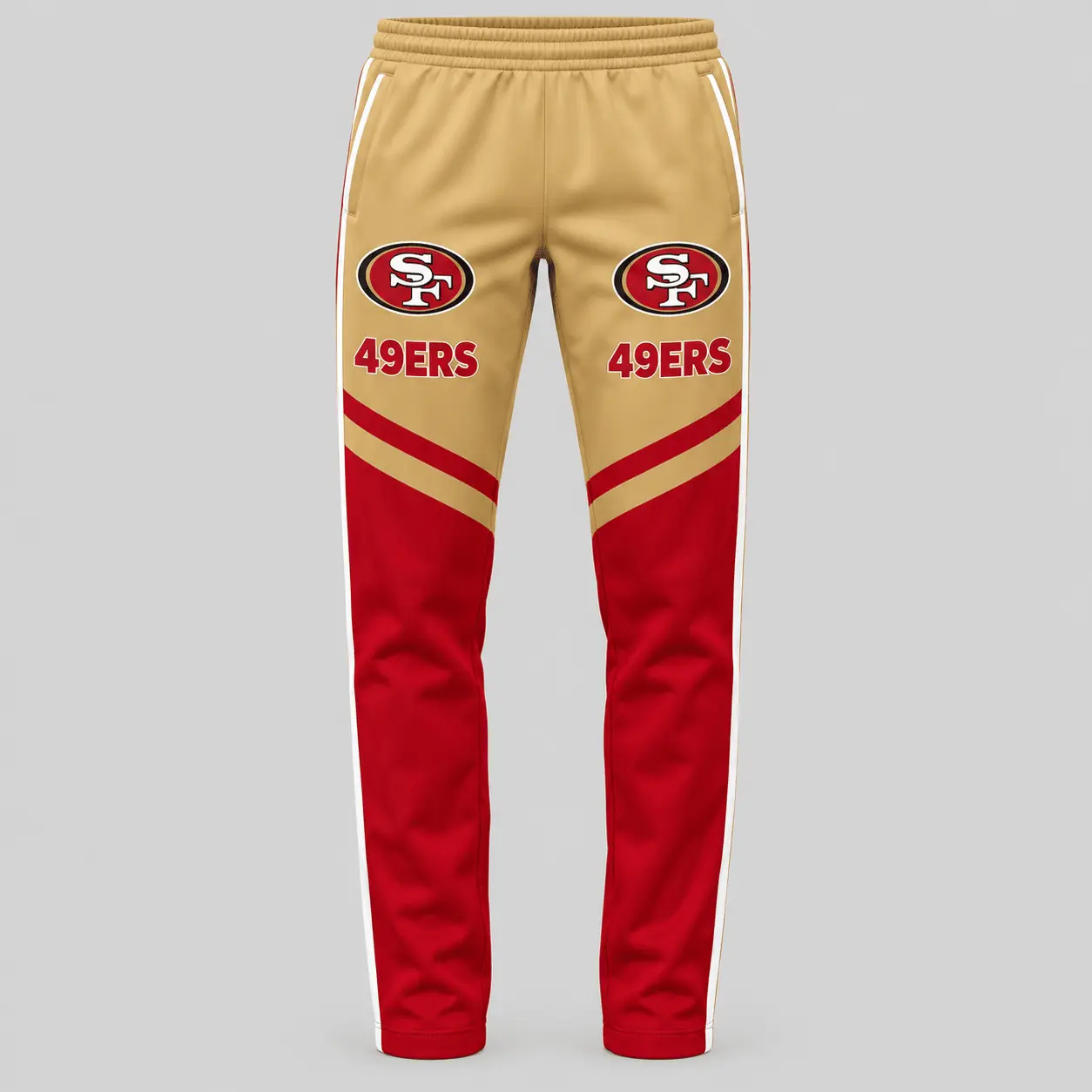 San Francisco 49ers | NFL Color Block Track Jacket Jogger Set TD - Image 3