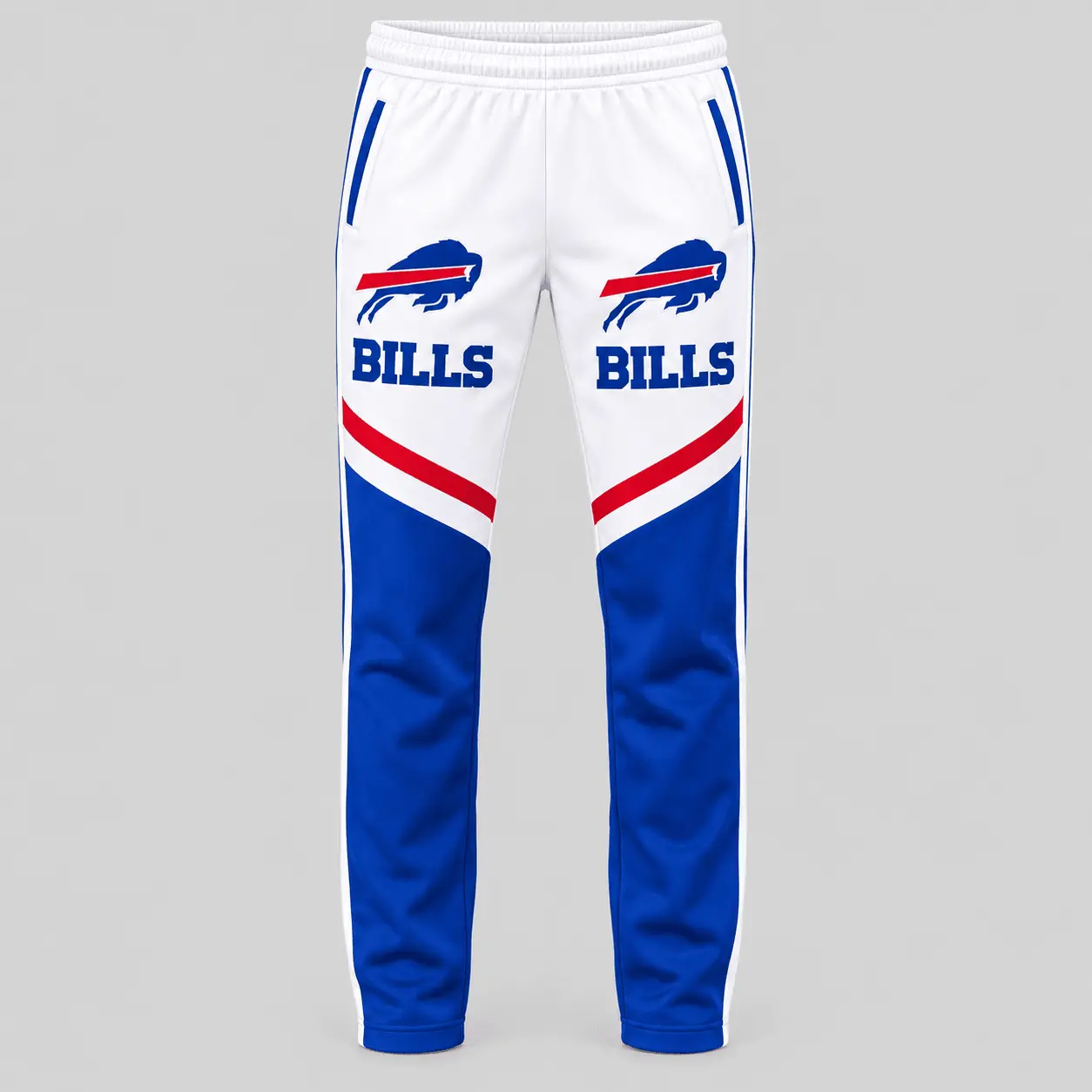 Buffalo Bills | NFL Color Block Track Jacket Jogger Set TD - Image 3