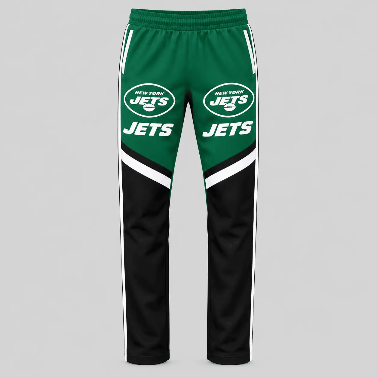 New York Jets | NFL Color Block Track Jacket Jogger Set TD - Image 3