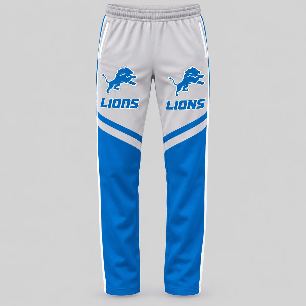 Detroit Lions | NFL Color Block Track Jacket Jogger Set TD - Image 3