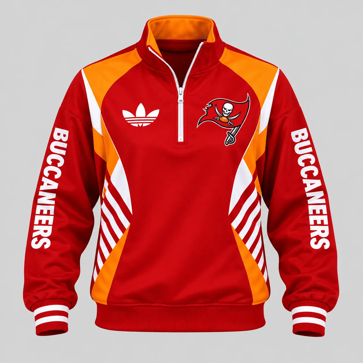 Tampa Bay Buccaneers | NFL Curved Stripe Quarter Zip Set TD - Image 2