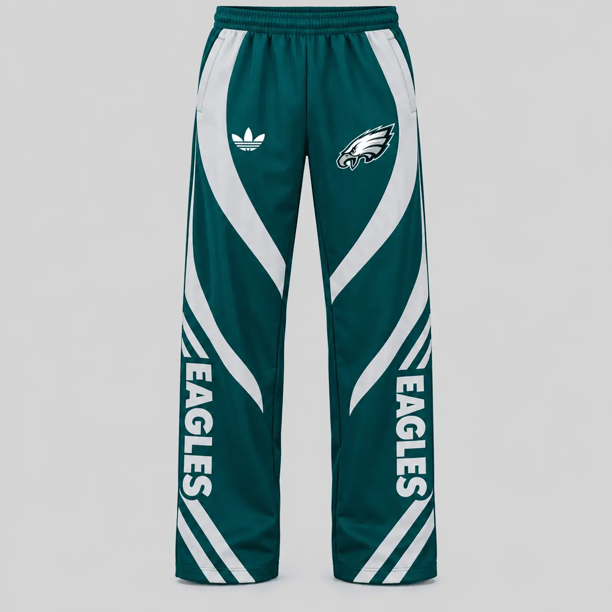 Philadelphia Eagles | NFL Curved Stripe Quarter Zip Set TD - Image 3