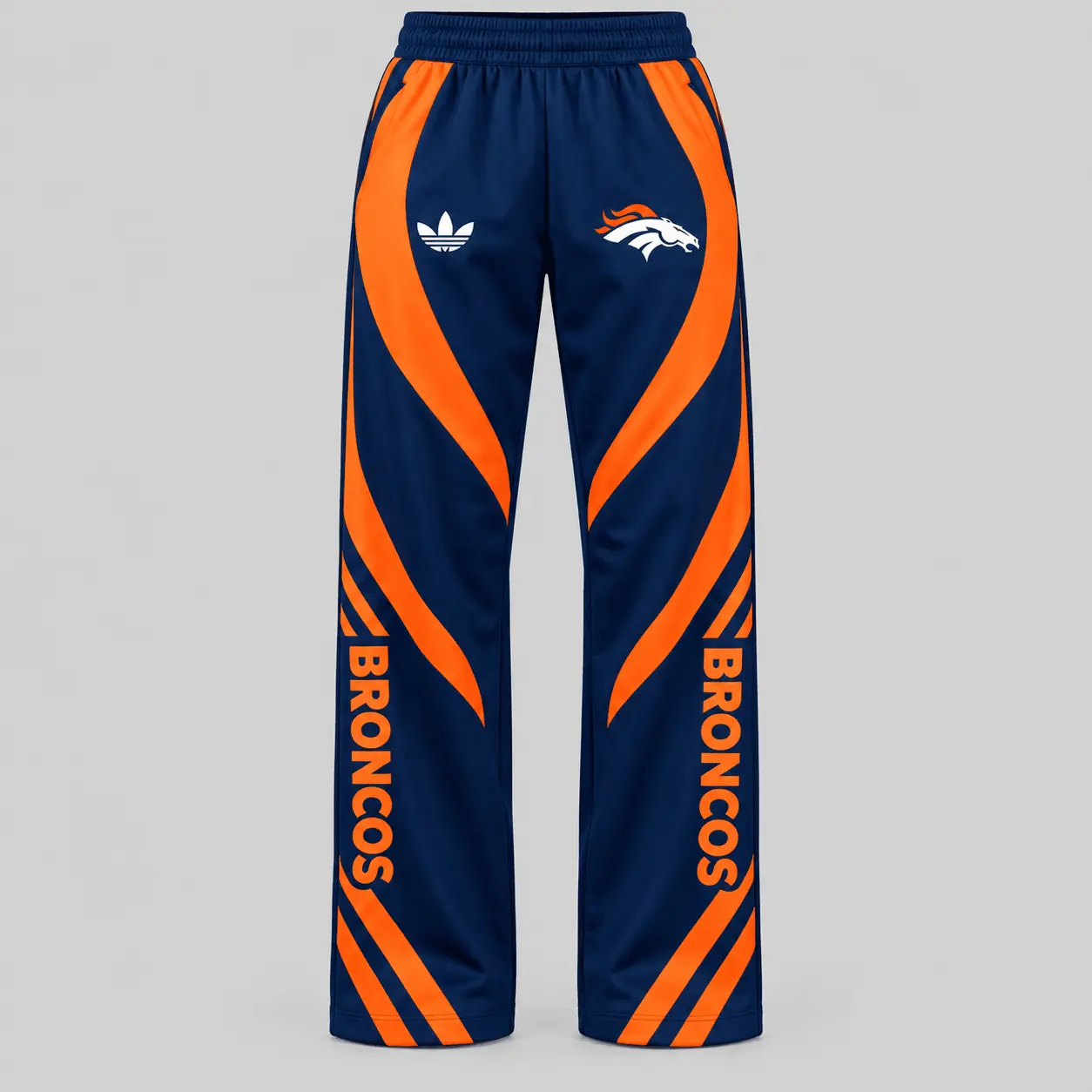 Denver Broncos | NFL Curved Stripe Quarter Zip Set TD - Image 3