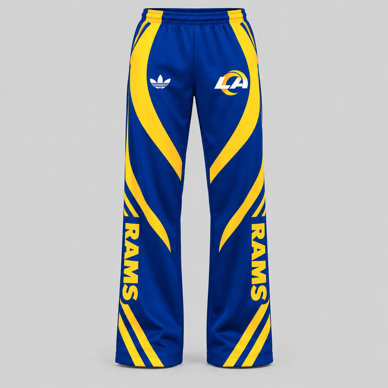 Los Angeles Rams | NFL Curved Stripe Quarter Zip Set TD - Image 3