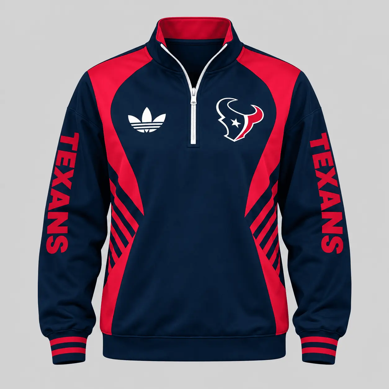 Houston Texans | NFL Curved Stripe Quarter Zip Set TD - Image 2