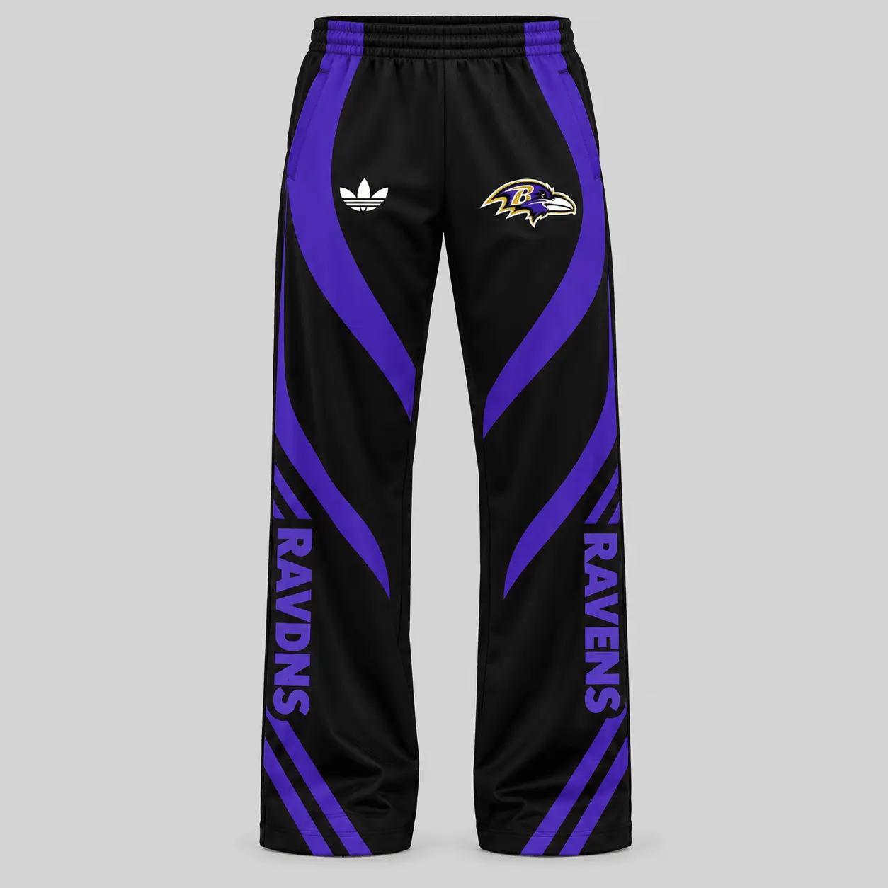 Baltimore Ravens | NFL Curved Stripe Quarter Zip Set TD - Image 3