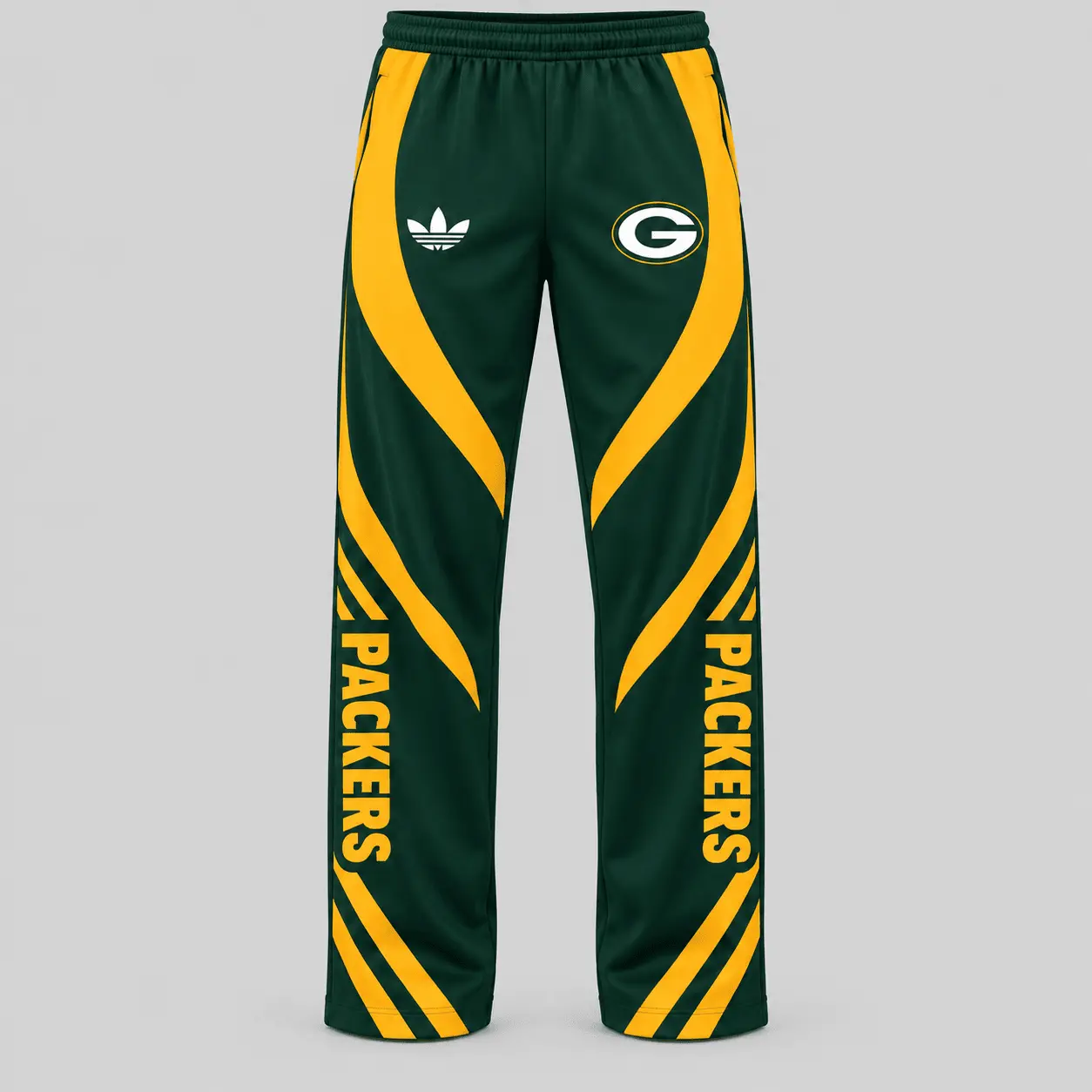 Green Bay Packers | NFL Curved Stripe Quarter Zip Set TD - Image 3