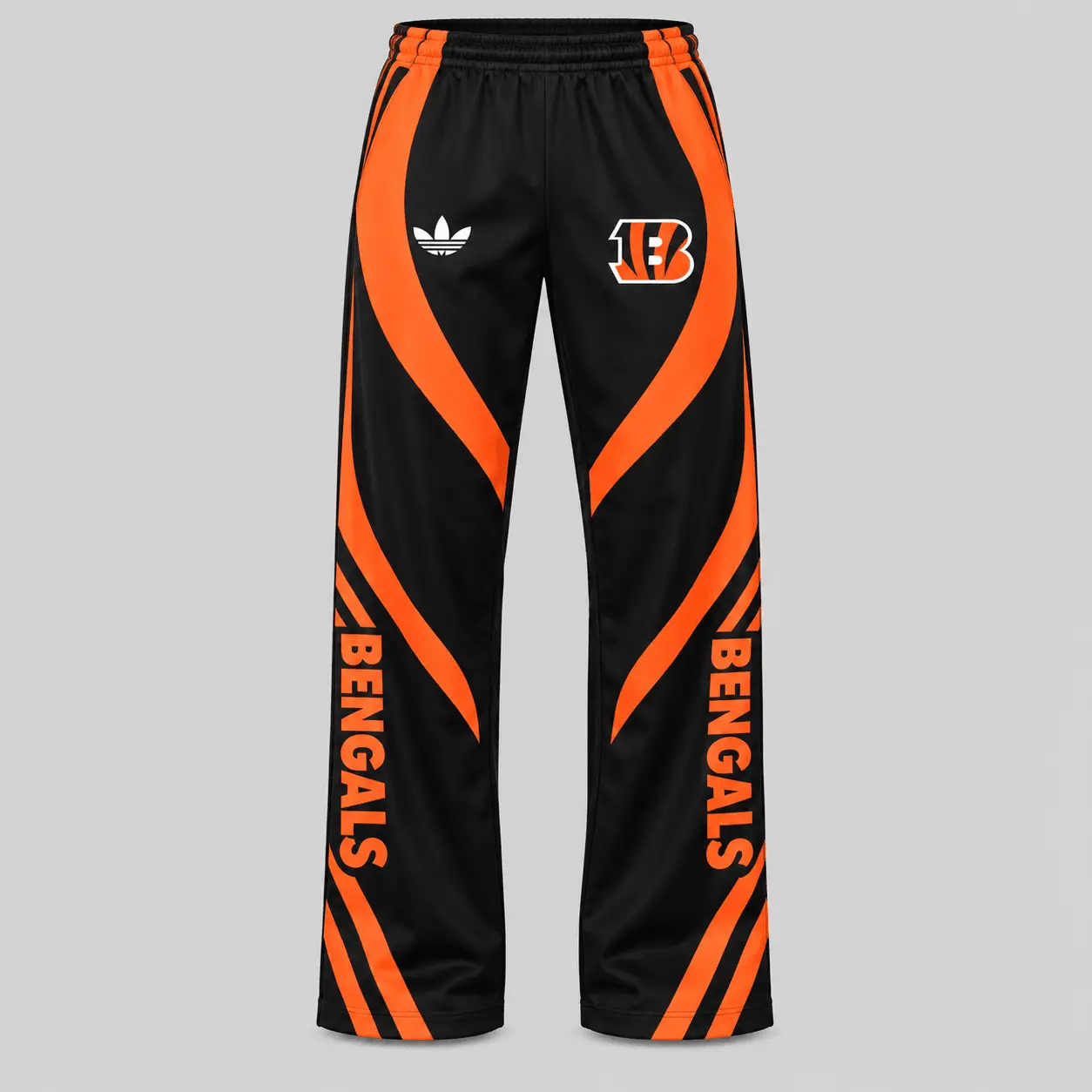 Cincinnati Bengals | NFL Curved Stripe Quarter Zip Set TD - Image 3