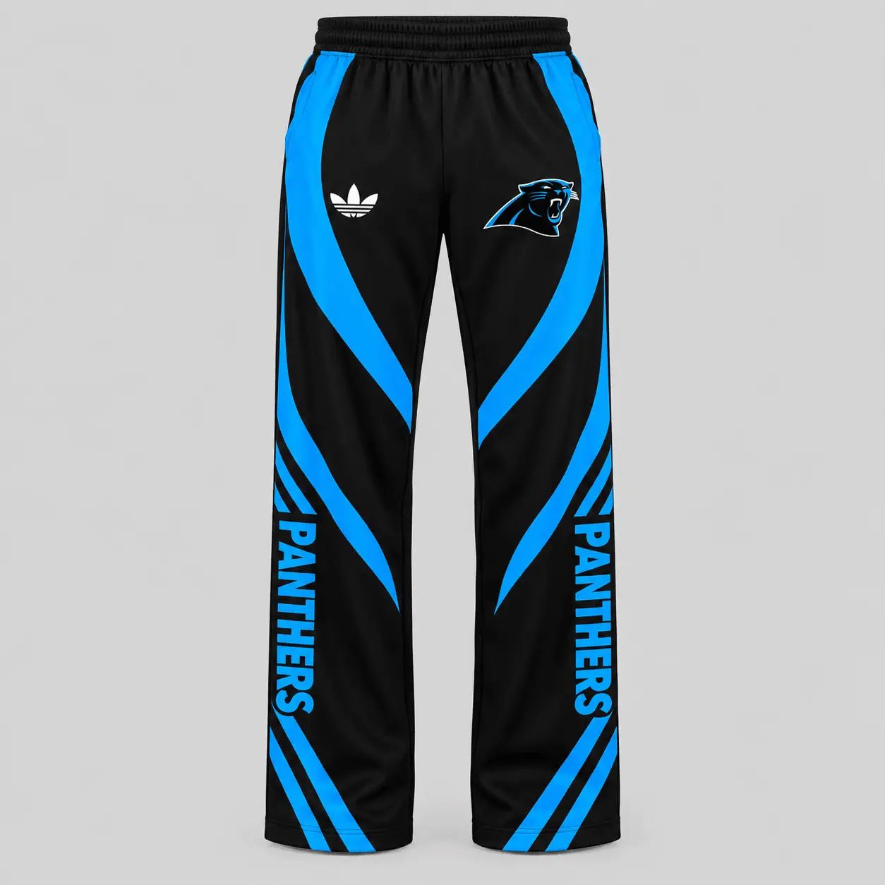 Carolina Panthers | NFL Curved Stripe Quarter Zip Set TD - Image 3