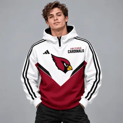 Arizona Cardinals | Premium NFL Luxe Velocity Colorblock Hoodie Mask NTH1