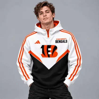 Cincinnati Bengals | Premium NFL Luxe Velocity Colorblock Hoodie Mask NTH1