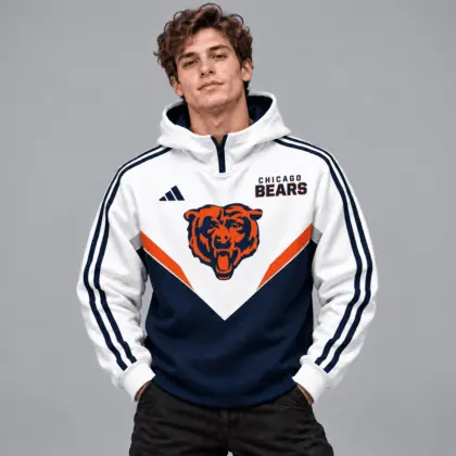 Chicago Bears | Premium NFL Luxe Velocity Colorblock Hoodie Mask NTH1